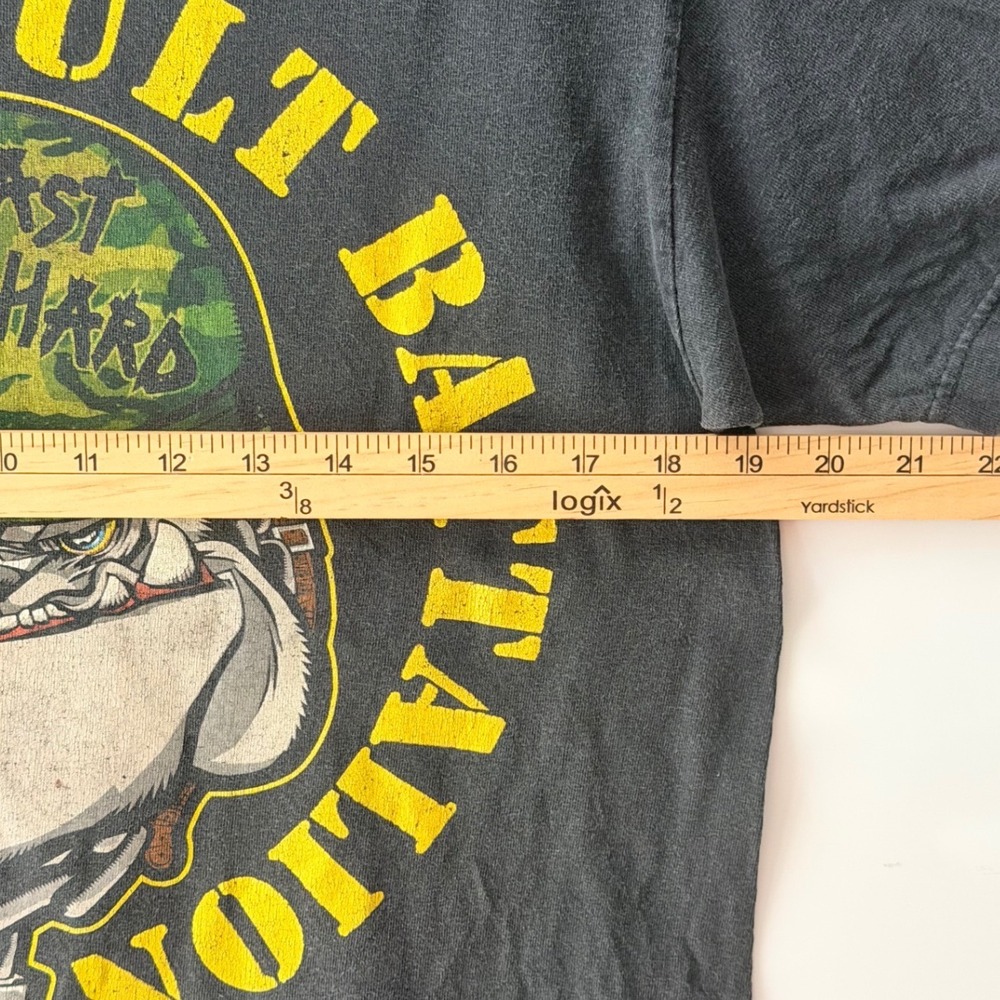 WWE John Cena Chaingang Assault Battalion Graphic T-Shirt Black Mens M - Picture 8 of 8